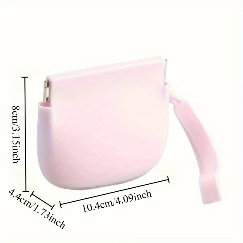 Silicone Dog Treat Bag, Portable Pet Snack Pouch, Easy Clean, Convenient Pet Food Bag for Outdoor Training, Secure Snap Closure