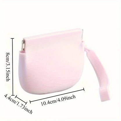 Silicone Dog Treat Bag, Portable Pet Snack Pouch, Easy Clean, Convenient Pet Food Bag for Outdoor Training, Secure Snap Closure