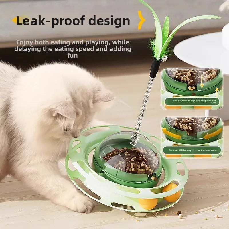 Pet Toys: Self-Entertainment Teaser Wands, Tumbler Turntable Treat Dispensers, and Ultimate Self-Entertainment Gadgets for Cats