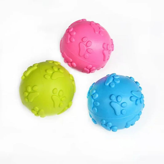 Pet Toys With Bite Resistance, Grinding Teeth, Sound Making Footprints, Dog Toys, Pet Supplies