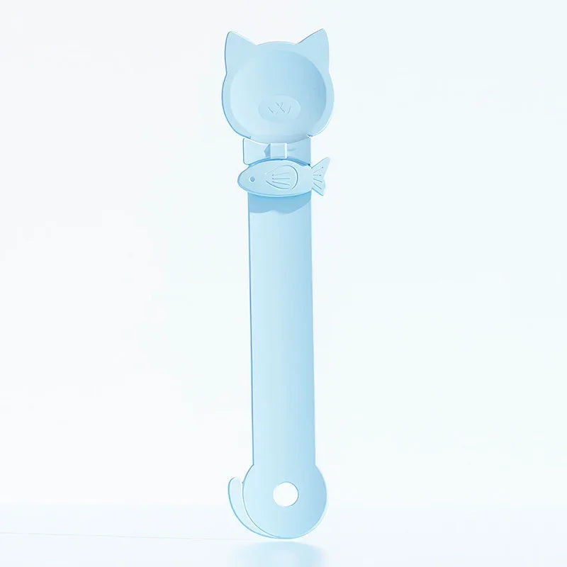 Cat tail shaped pet feed spoon Food spoon Cat strip squeeze feed dispenser indoor puppy kitten treat liquid food spoon