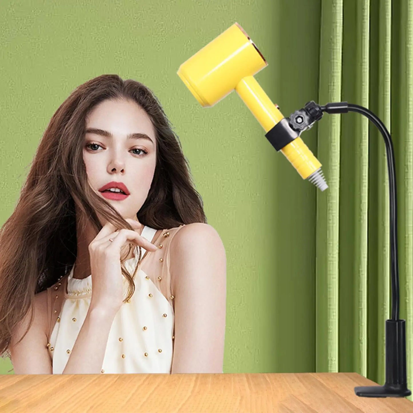 Pet Hair Dryer Stand Grooming Table Dryer Holder Arm for Dog Cat Grooming Most Hair Dryers Pet Grooming Hair Care Tools Home