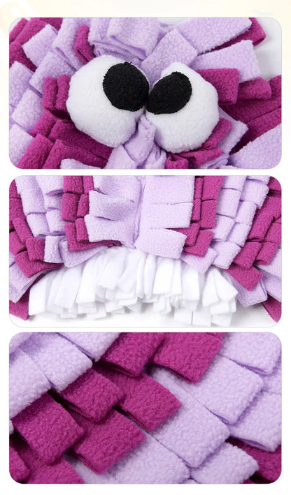 Pet Snuffle Mat for Dogs Cats Rabbit Puzzle Toy for Small Medium Dogs Interactive Pet Stress Relief Dogs Chew Toys Slow Eating