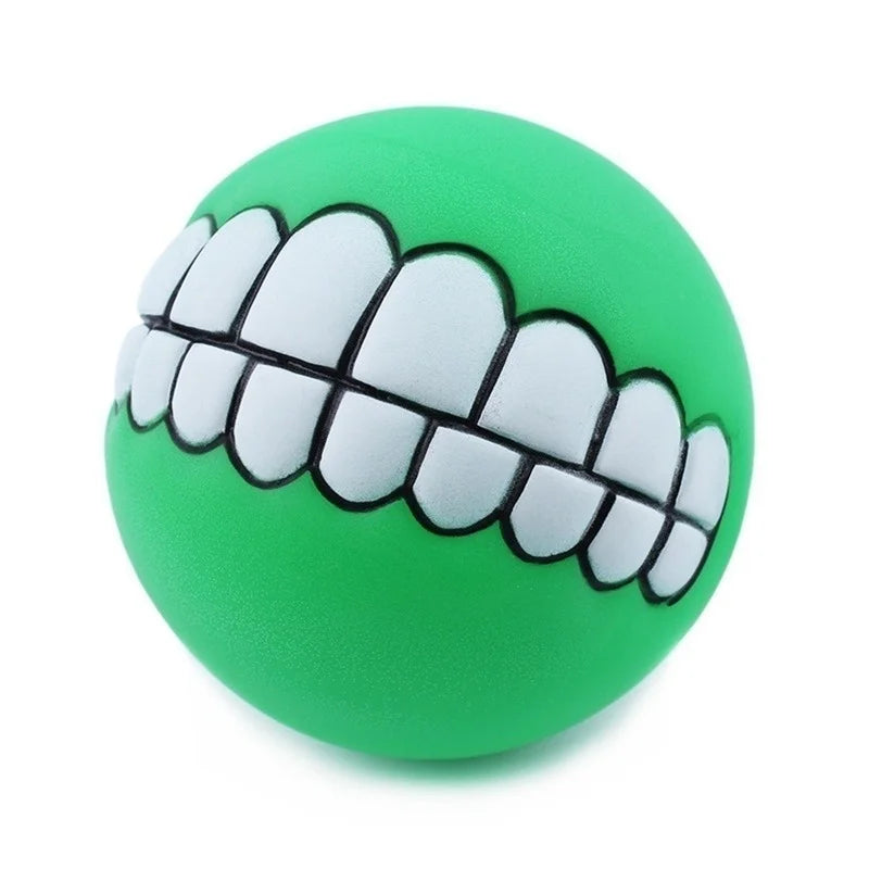 Pet Dog Puppy Ball Teeth Silicon Chew Toys Sound Novelty Playing Funny Toys Dog Accessories Dog Toys For Large Dogs Игрушки