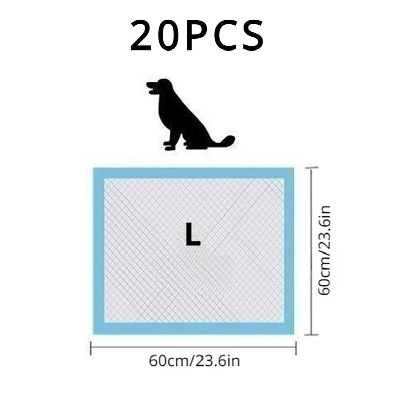 Disposable Pet Diapers Cat DogPig Pet Care Pads High Water Absorption Pet Diapers Disposable Diapers for Dogs Elderly People