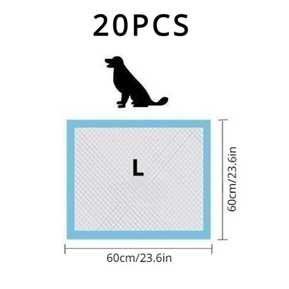 Disposable Pet Diapers Cat DogPig Pet Care Pads High Water Absorption Pet Diapers Disposable Diapers for Dogs Elderly People