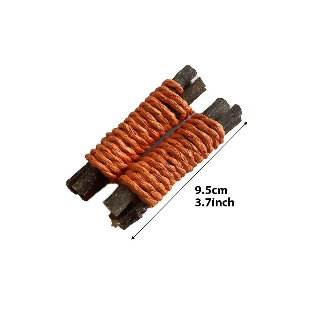 Pet Rabbit Guinea Pig Dragon Cat Fun Toy Hamster Rabbit Rabbit Tooth Grinding Set Pet Tooth Grinding Snacks