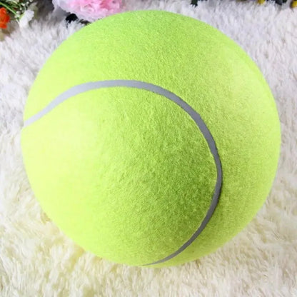 7/9.5Inch Giant Tennis Ball Pet Inflatable Toy for Dog Training Ball 24cm Large Tennis Ball with Air Pump Interactive Dog Toys