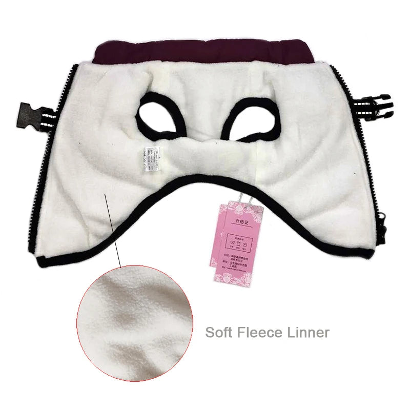 Winter Warm Large Pet Dog Jacket with Harness Waterproof Big Dog Coat for Labrador Chihuahua French Bulldog Outdoor Dog Clothes
