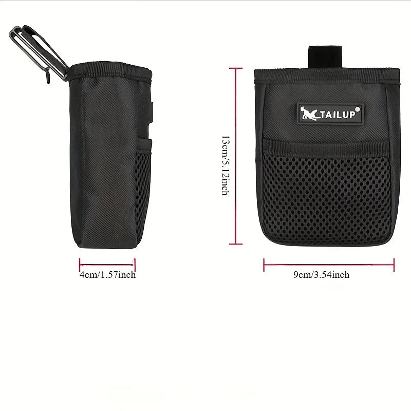 1PC Pet Dog Puppy Training Treat Snack Bait Pet Feed Pocket Pouch Obedience Agility Pouch Food Bag Pocket Snack Reward Waist Bag