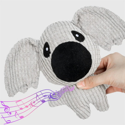 Cute Dog Plush Toys Teething Chew Squeak Dog Toys For Small Medium Breed Cat Bite Resistant Squeaky Juguetes Para Perros Cat Toy
