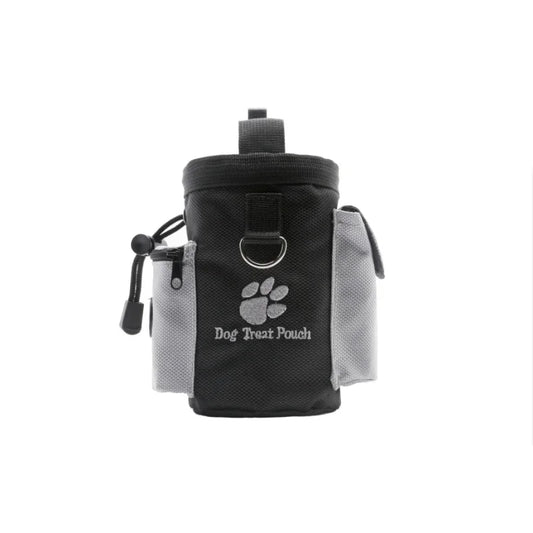 Pet Dog Treat Pouch, Portable Dog Training Bags, Pet Snack Food Container, Puppy Snack Reward Waist Bag for Outdoor Feeding