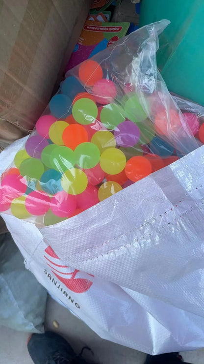 Cat interactive toys Tickle Cat Colorful bouncing ball Pet supplies Puzzle teasing indoor cat worm caterpillar elastic toy