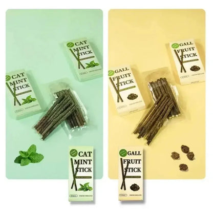 1-3pcs Natural Catnip Pet Cat Molar Toothpaste Stick Cat Snacks Sticks Pet Cleaning Teeth Cat Toys Silver Vine Pet Toy