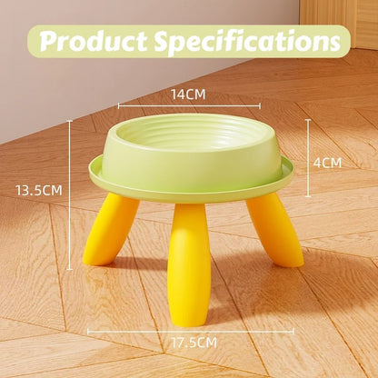 Joint Care Raised Pet Feeder – Anti-Slip Ergonomic Bowl with Weighted Base & Spill-Proof Design for Cat/Dog food bowl