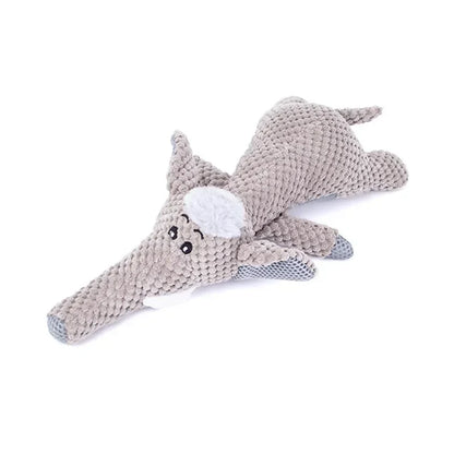 Plush Cartoon Puppy Dog Toys Pet Chew Squeak Toys for Small Dogs Teeth Grinding Soothing Environmentally Friendly Safe Pet Toys