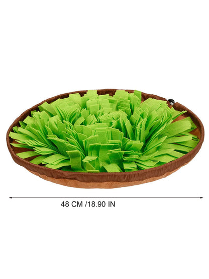 Pet Snuffle Mat for Dogs  Nosework Feeding Mat Slow Feeder for Training and Stress Relief Encourages Natural Foraging Skills