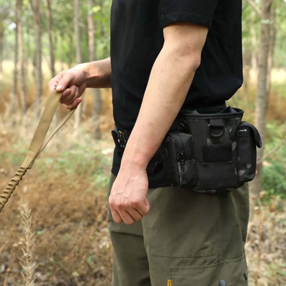 Pet Dog Puppy Training Treat Snack Bait Pet Feed Pocket Pouch Obedience Pouch Food Bag Pocket Snack Reward Waist Bags