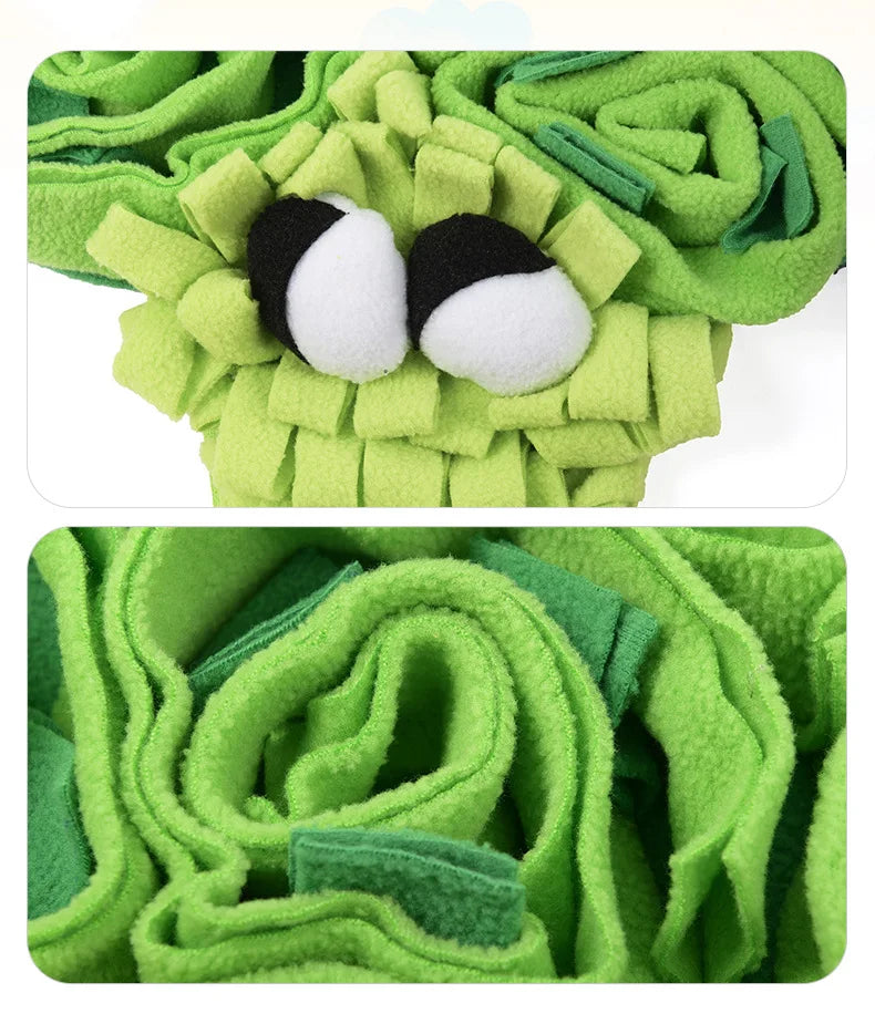 Pet Snuffle Mat for Dogs Cats Rabbit Puzzle Toy for Small Medium Dogs Interactive Pet Stress Relief Dogs Chew Toys Slow Eating