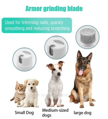 4-In-1 Pet Grooming And Care Set 4Different Blades Pet Hair Shaver Low Noise Pet Clippers Rechargeable Cordless Safe Dog Trimmer