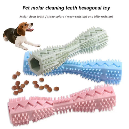 Pet supplies new dog chew toys, pet bites and misses food toys, tpr dog toothbrushes, grinding teeth and cleaning sticks.