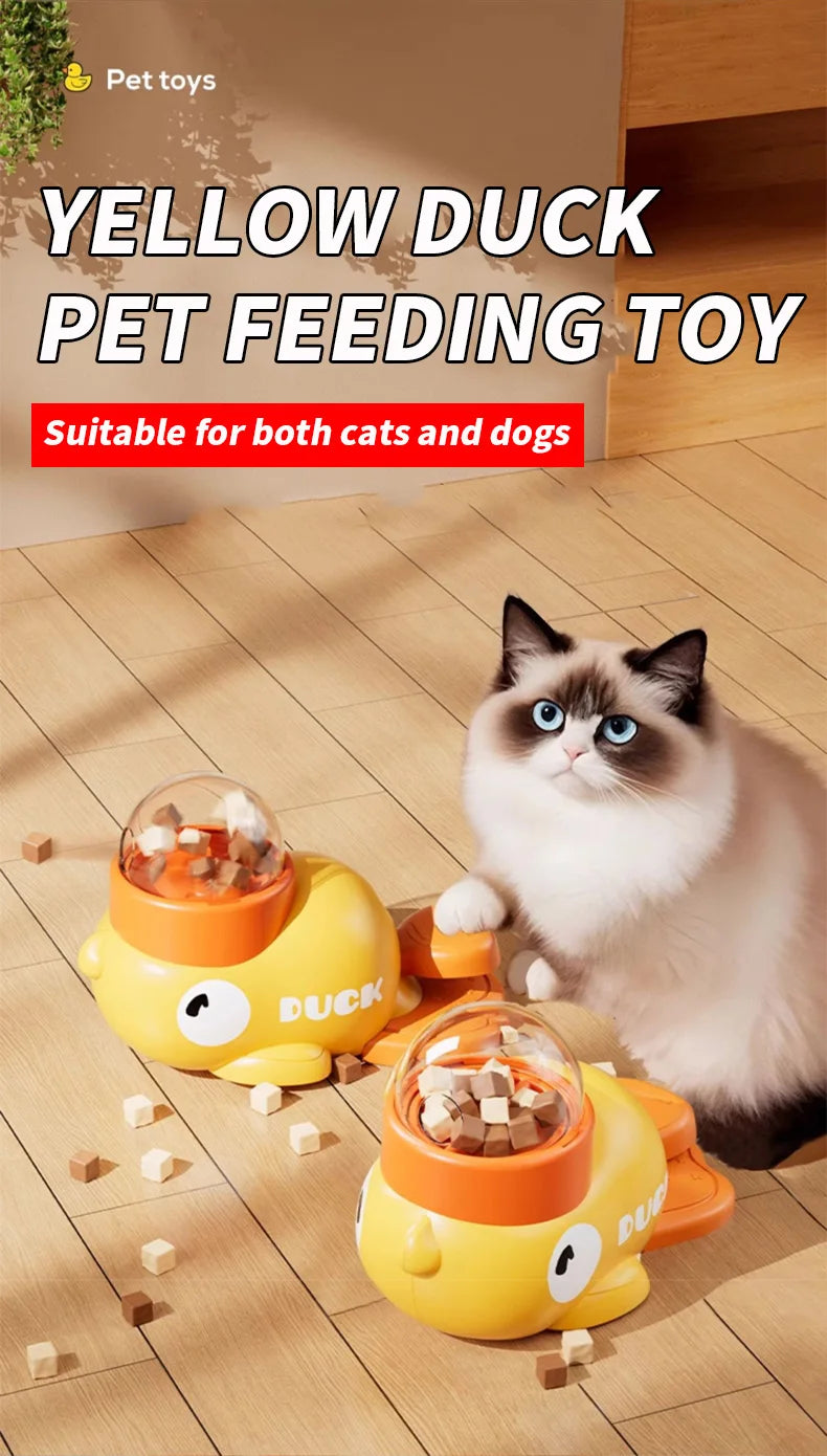 (Affordable pet feeding toys) Pet slow food bowl, pet leakage toy - highly interactive - suitable for both cats and dogs