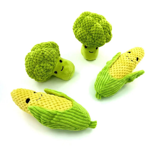 Pet Plush Toy - Squeaky, Bite-Resistant, Anxiety Relief, Interactive Chew Toy for Dogs, Puppies, Small/Medium Breeds,