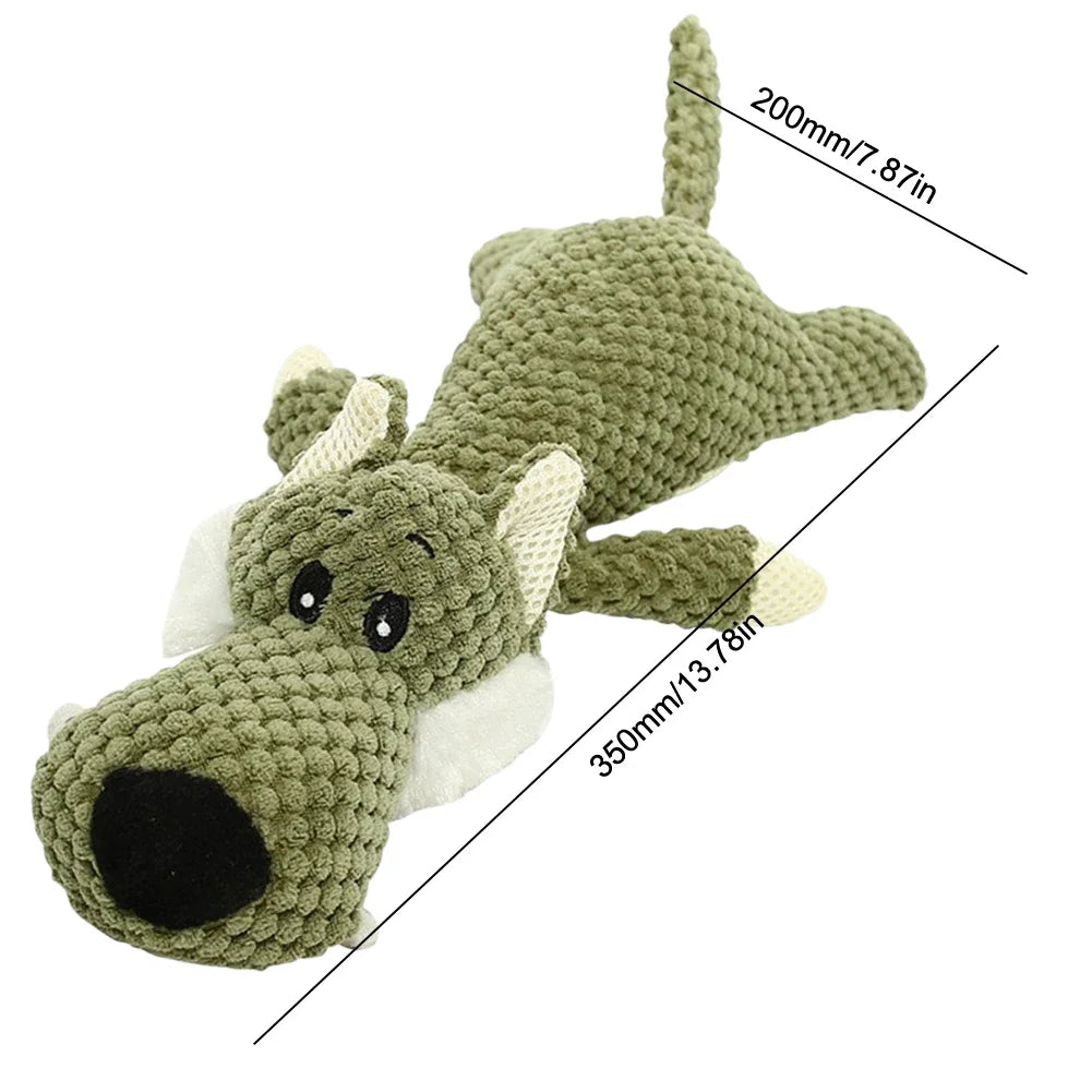 Pet Snuffle Feeding Mat Dog Chew Toys Pet Squeaking Stuffed Toys Puzzle Feeder Pad for Dogs Cats Play Funny Training Plush Toys