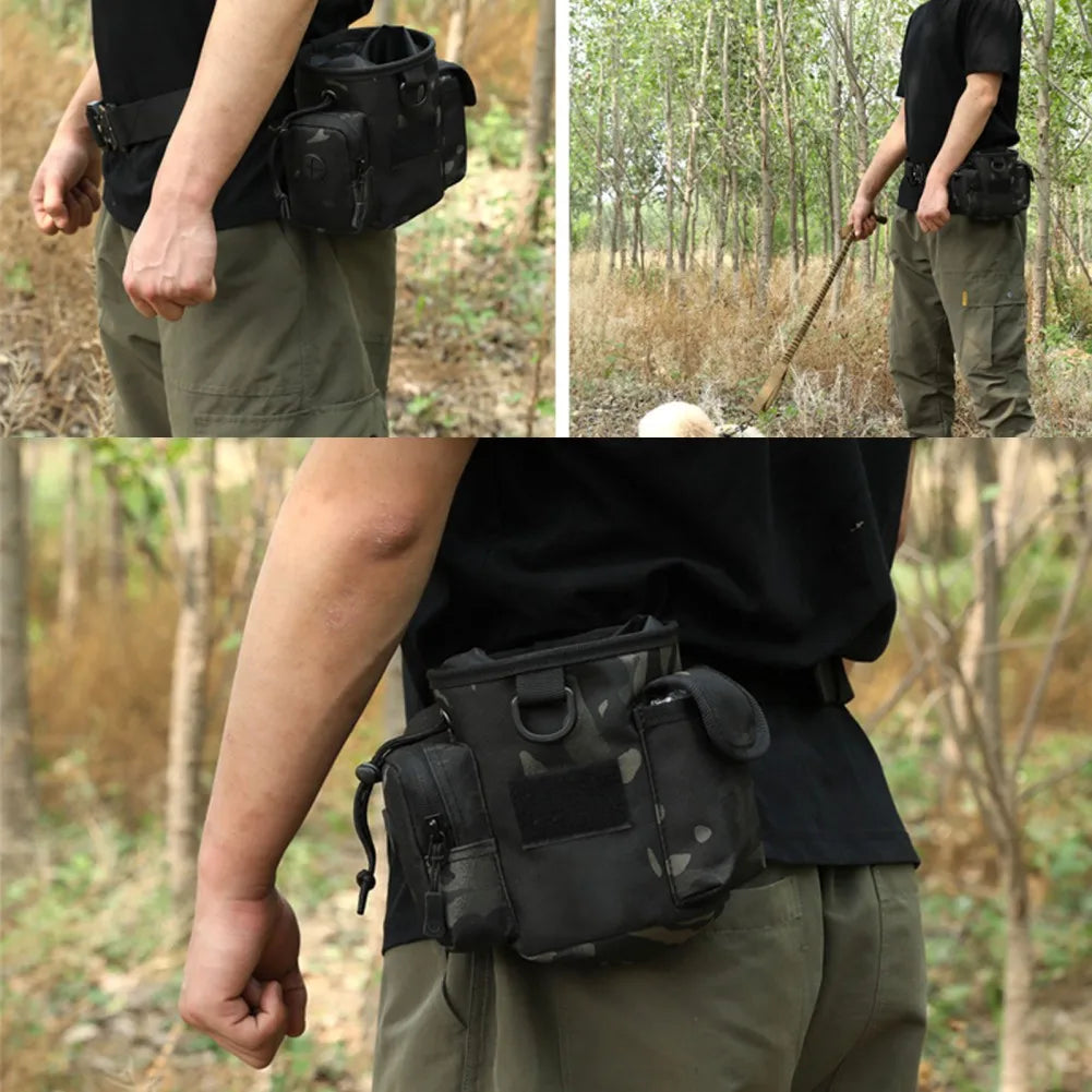 Pet Dog Puppy Training Treat Snack Bait Pet Feed Pocket Pouch Obedience Pouch Food Bag Pocket Snack Reward Waist Bags