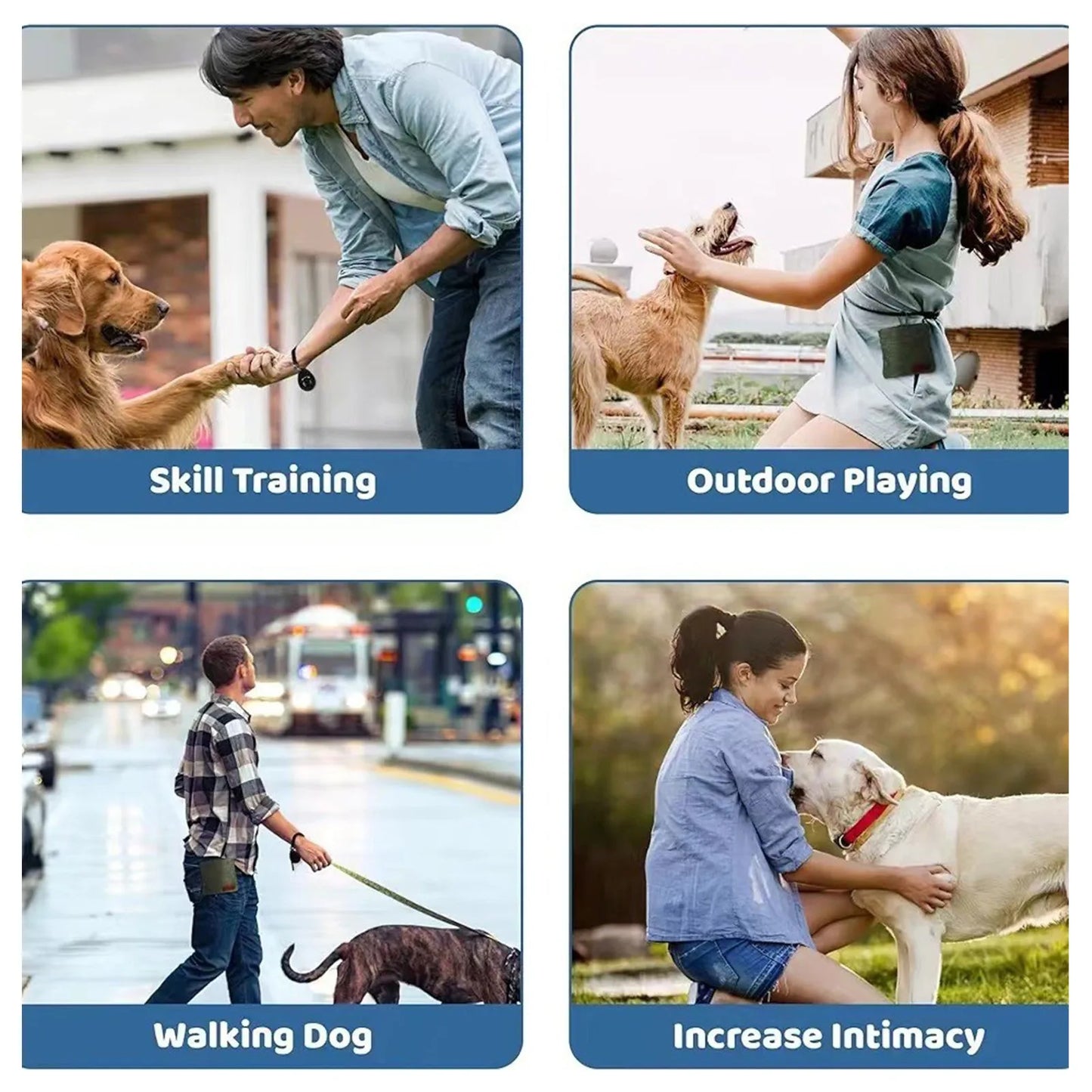 Dog Training Snack Bag  For Puppy Rewards Leak-Proof Portable Pet Dog Snack Pocket Outdoor Travel Dog Food Storage Pouch