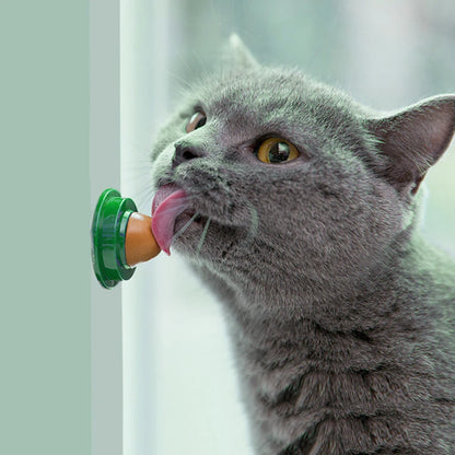 Cat Catnip Licking Candy Snack for Kitten Nutrition Fish Gel Energy Sugar Ball Kitten Increase Drinking Energy Ball Snack