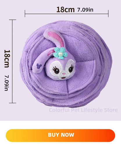 Pet Snuffle Mat for Dogs Cats Rabbit Puzzle Toy for Small Medium Dogs Interactive Pet Stress Relief Dogs Chew Toys Slow Eating