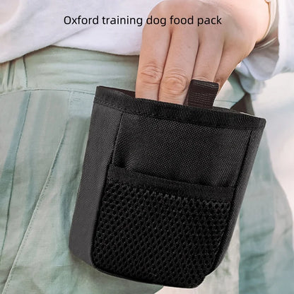 Pet Dog Training Snack Bait Pet Feed Bag Pet Snack Bag Portable Waist Bag for Outdoor Walking Dog Training Dog Food Bag Oxford