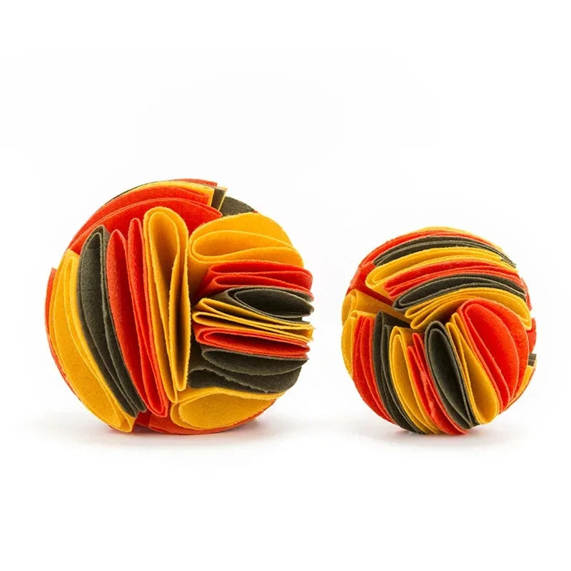 Dog Snuffle Ball Mat Sniffing Training Food Nose Blanket Detachable Slow Feeding Pads Puzzle Toy for Puppy Cats Pet Supplies