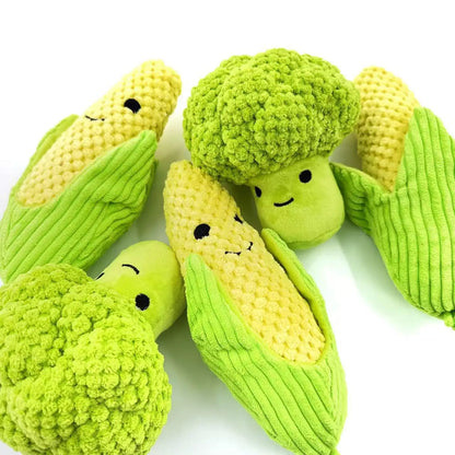 Pet Plush Toy - Squeaky, Bite-Resistant, Anxiety Relief, Interactive Chew Toy for Dogs, Puppies, Small/Medium Breeds,