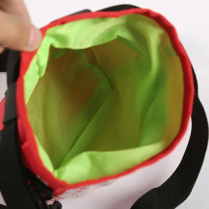 Dog Training Pouch Snack Carrier Outdoor Feeding Waist Bag Portable Foldable Pet Supplies Treat Holder Walking Adjustable Pack