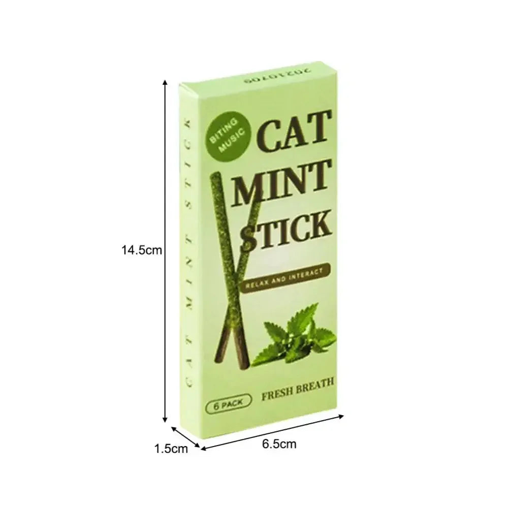 1-3pcs Natural Catnip Pet Cat Molar Toothpaste Stick Cat Snacks Sticks Pet Cleaning Teeth Cat Toys Silver Vine Pet Toy