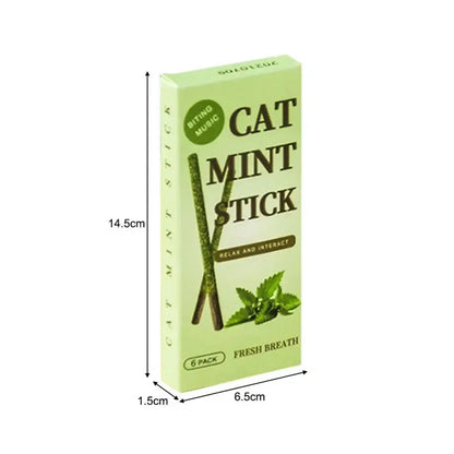 1-3pcs Natural Catnip Pet Cat Molar Toothpaste Stick Cat Snacks Sticks Pet Cleaning Teeth Cat Toys Silver Vine Pet Toy