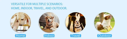 6pcs Unscented Extra Thick Pet Cleaning Wipes for Dogs & Cats,Dog Washing Bathing Deodorizing Grooming Gloves for Daily Care