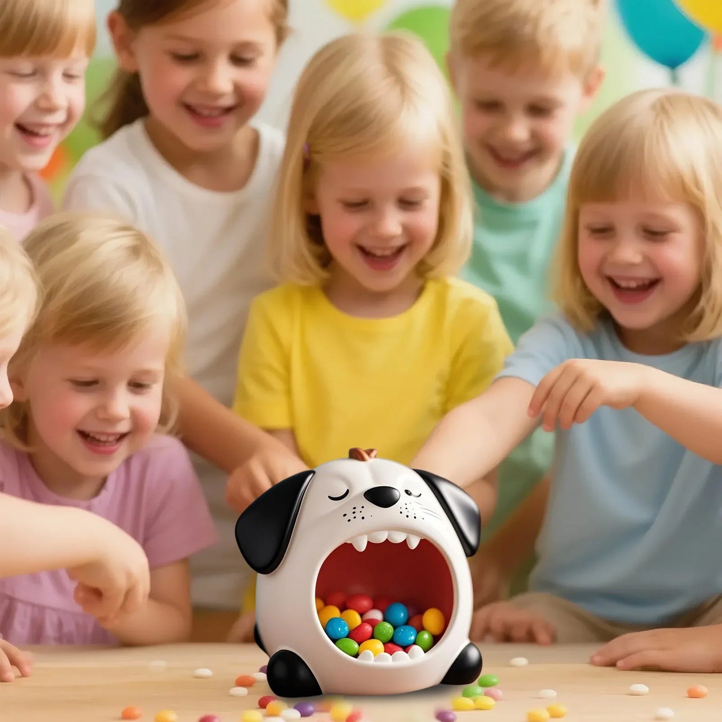 Pet Statue Snack Storage Container Cartoon Resin Desktop Storage Ornaments Household Storage Holder Decoration Supplies Gifts