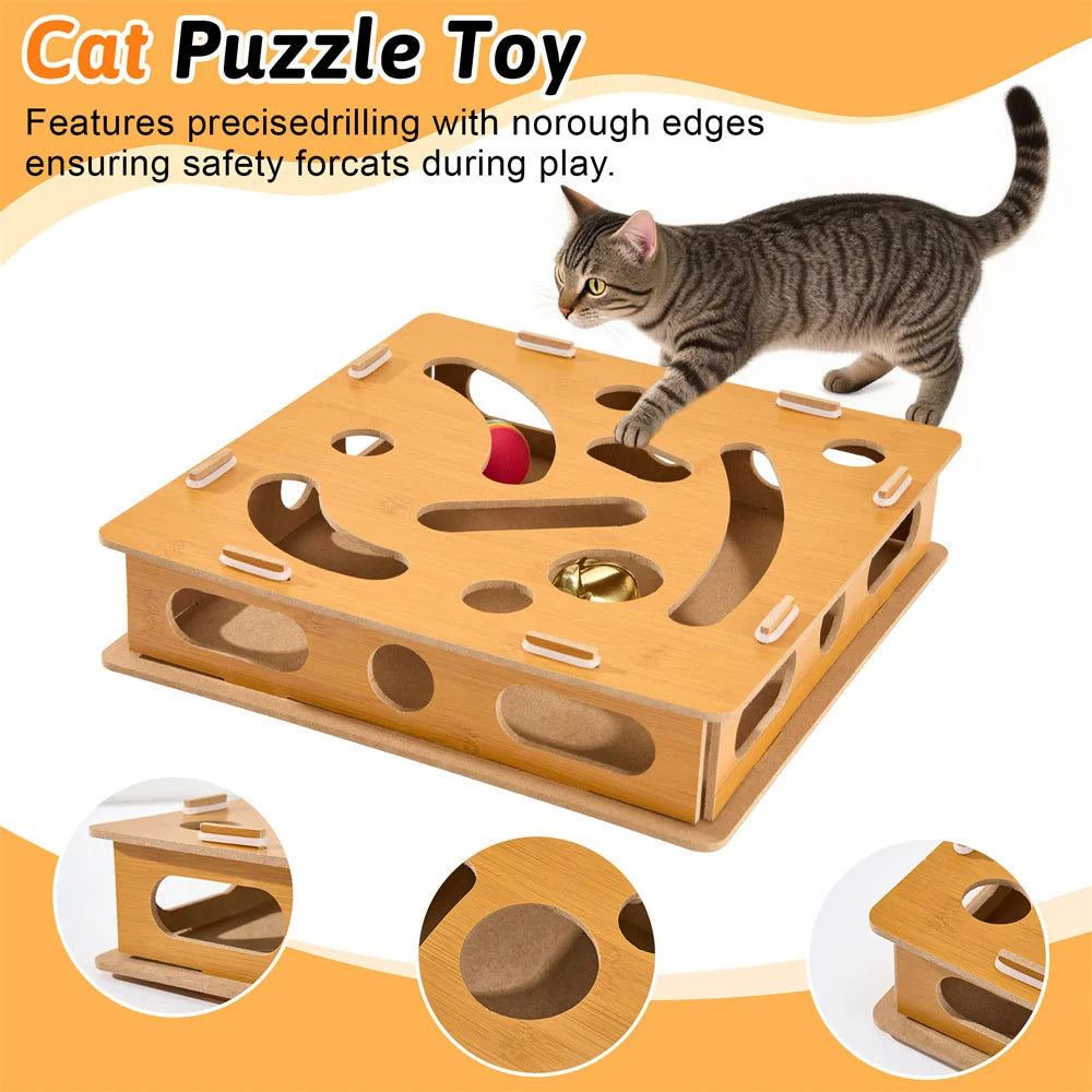 kitten toy cat Interactive Toy Can Stimulate Cat Curiosity Pet cat toys for indoor cats puzzle toy 