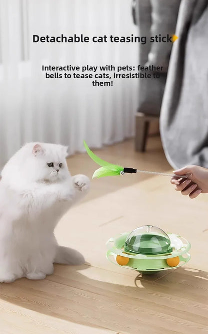 Pet Toys: Self-Entertainment Teaser Wands, Tumbler Turntable Treat Dispensers, and Ultimate Self-Entertainment Gadgets for Cats