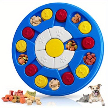 WINGPET 1pc Pet Puzzle Toy Slow Feeder Bowl For Dog & Cat, Interactive Dog Toy For Treats Training