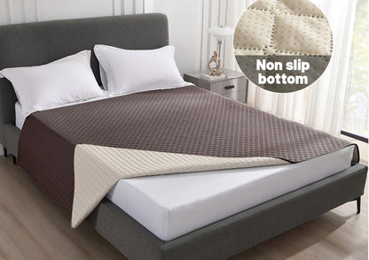 Waterproof & Non-Slip Dog Mattress Cover for Beds, Sofas, Cars | Super Soft Pet Blanket with Incontinence Protection | Machine Washable Furniture Protector Pad, Puppy Bedspread, Durable Dog Carpet