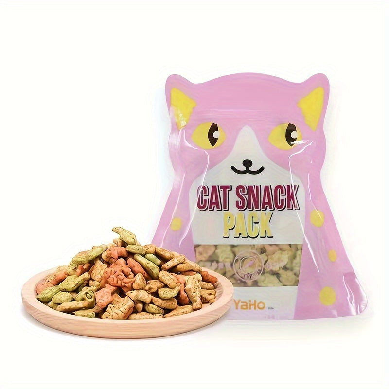 Cat Biscuits Salmon Snacks Chicken Tuna Multiplicity Nutrition Health Easy To Eat Digest Crispy Catnip Fish Biscuits Pet Snacks Cat Snacks Pet Food