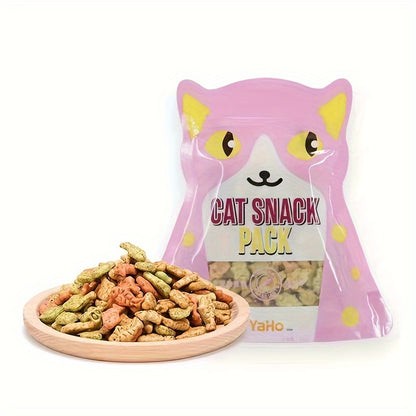 Cat Biscuits Salmon Snacks Chicken Tuna Multiplicity Nutrition Health Easy To Eat Digest Crispy Catnip Fish Biscuits Pet Snacks Cat Snacks Pet Food