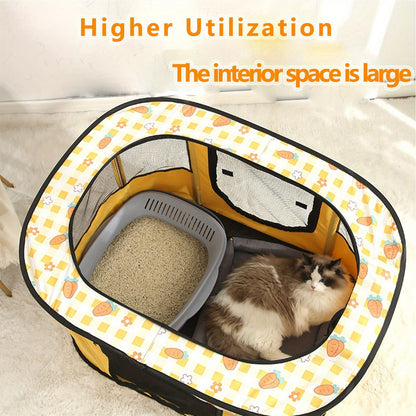 Portable Foldable Pet Playpen Collapsible Crates Kennel Playpen For Dog Cat And Rabbit &Travel Playpen, Portable Pet Play Pens, Dog And Cat Playpen Foldable, Dog Tent Puppy Playground For Puppy Indoor/Outdoor (M.L.XL.XXL).