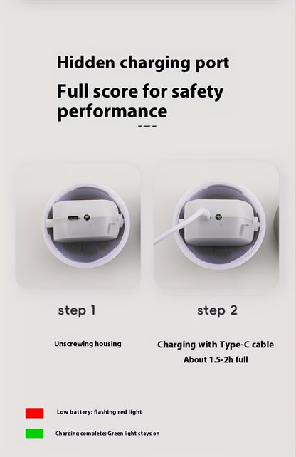 PounceEarth Large Dog Ball Toy - Bite-Resistant Durable Dog Ball with USB Rechargeable Battery, Interactive Polka Dot Design & Multiple Modes for All Breeds - Promotes Playful Engagement & Stimulates Curiosity, Dog Ball Toy,