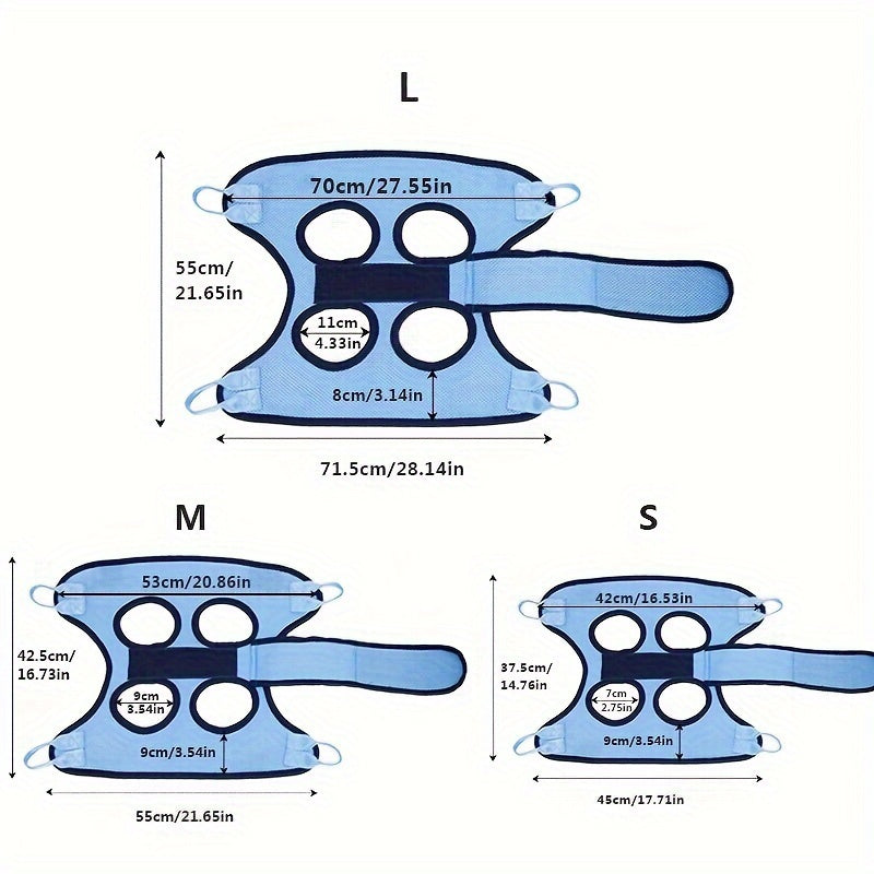 [Anti-Scratch, Grooming Hammock] Anti-Scratch Dog Nail Clipping & Grooming Hammock | Soft Padded Design, Durable Fabric for Safe Nail Trimming, Injection & Feeding Time - Essential Pet Grooming Accessory
