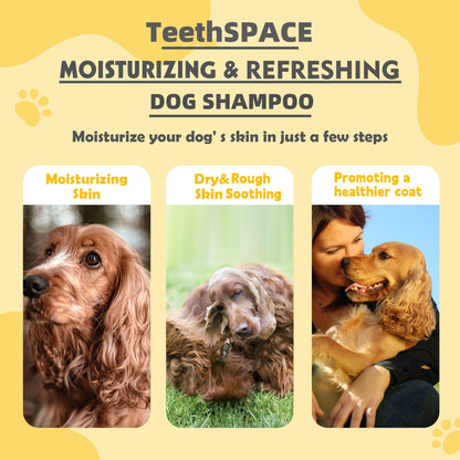 2pcs Pet Grooming Kit: Gentle Formula Shampoo & Conditioner For Dogs - Softens Fur, Cleanses & Cares, Nourishing Coconut Pet Care 3-in-1 Shampoo - Deep Cleans, Moisturizes, Itchy Skin Relief, Glossy Coat - Gentle & Safe For C